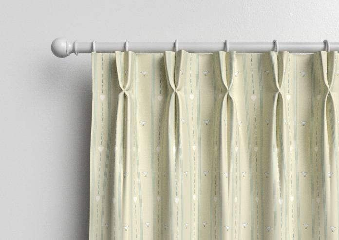 Puddle Down, Duck Stripe Shell - Made to Measure Curtains - Image 10